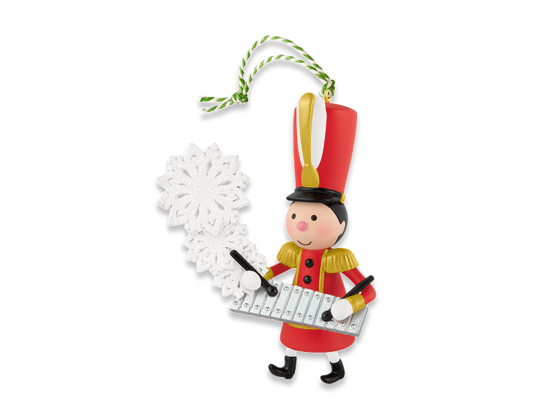Glimmering Glockenspiel ornament