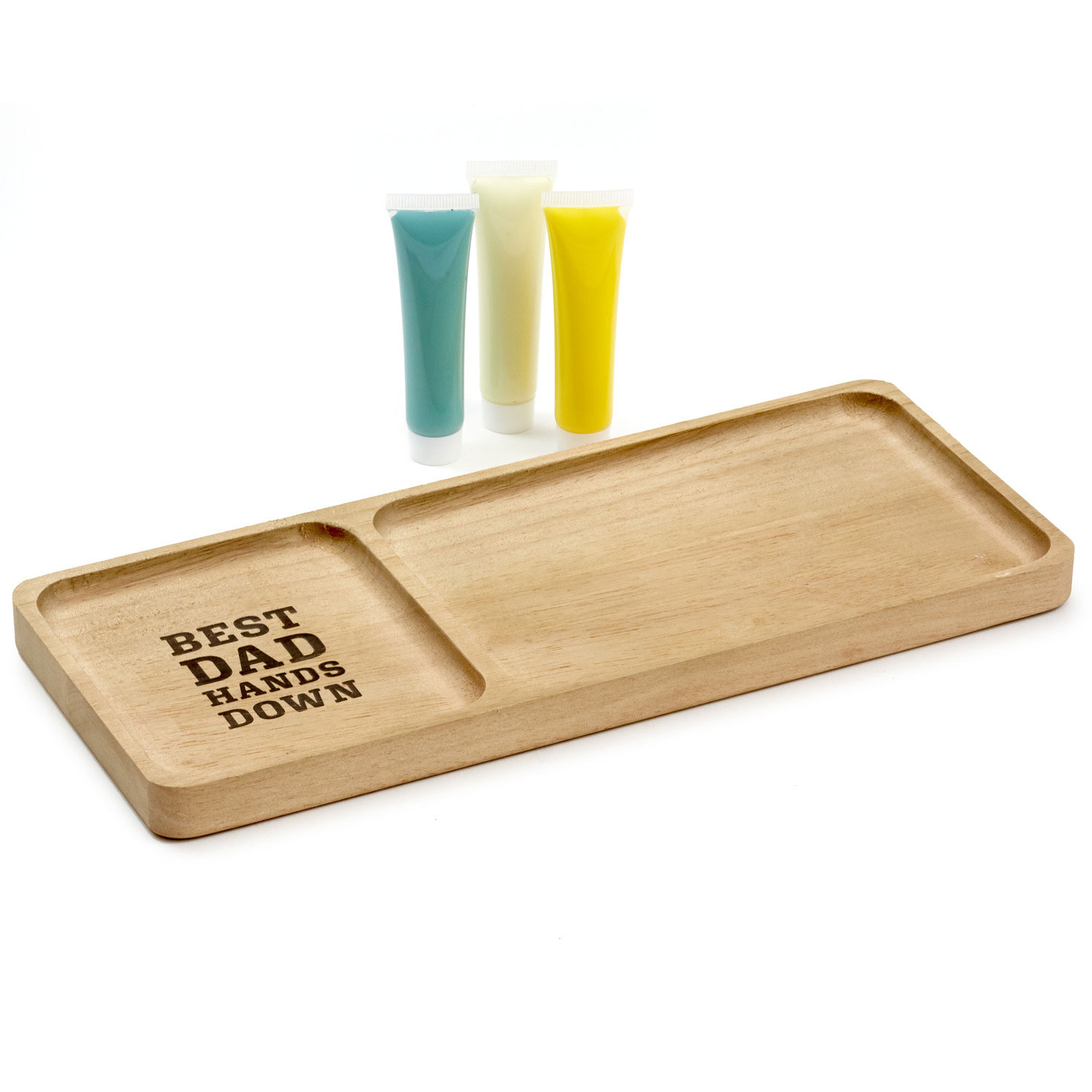 Handprint Kit Trinket Tray for Dad front