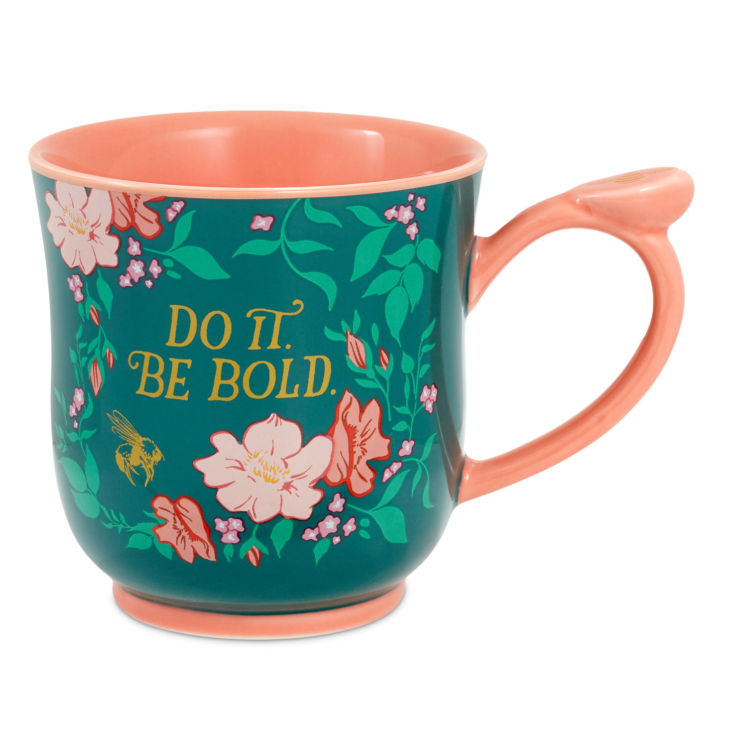 Bridgerton Do It, Be Bold Floral Tea Cup, 15 oz., , large