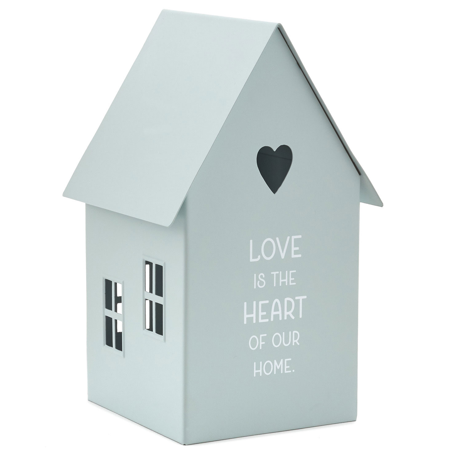 Love Is the Heart of the Home Tea Light Holder front